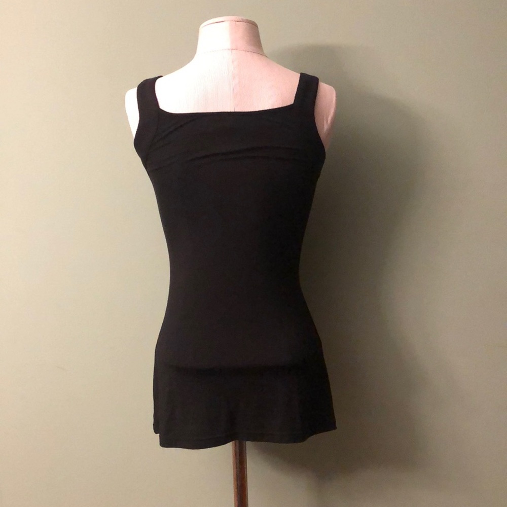 Candie’s black scrunched sleeveless blouse size X-Small - Picture 5 of 7